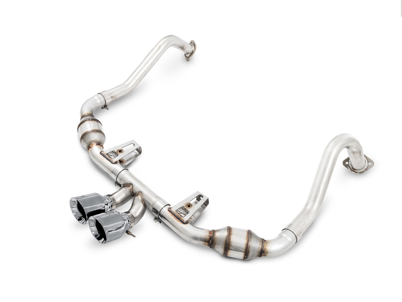 AWE Tuning Porsche 718 Boxster / Cayman Touring Edition Exhaust - Chrome Silver Tips 3015-32080 3015-32080 Photo - Primary