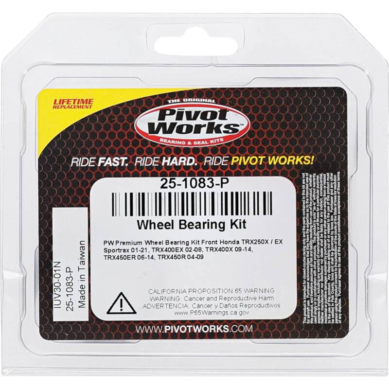 Pivot Works Pw Premium Wheel Bearing 25-1083-P 25-1083-P Photo - Primary