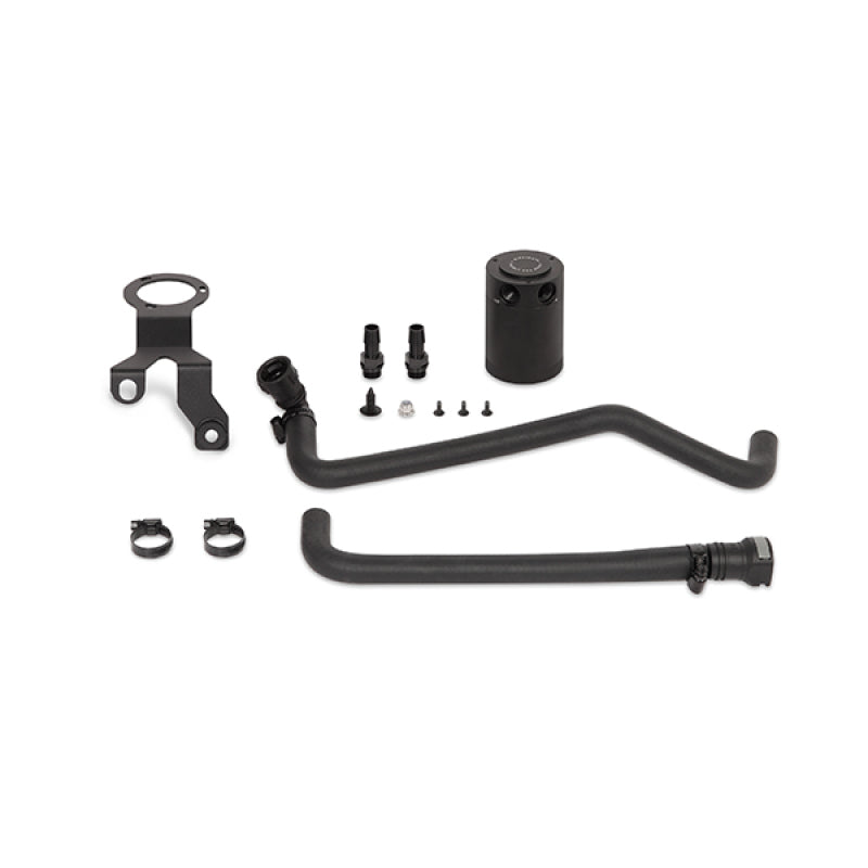 Mishimoto 15-17 Ford F-150 V8 Baffled Oil Catch Can - Black MMBCC-F150-15PBE Photo - Primary