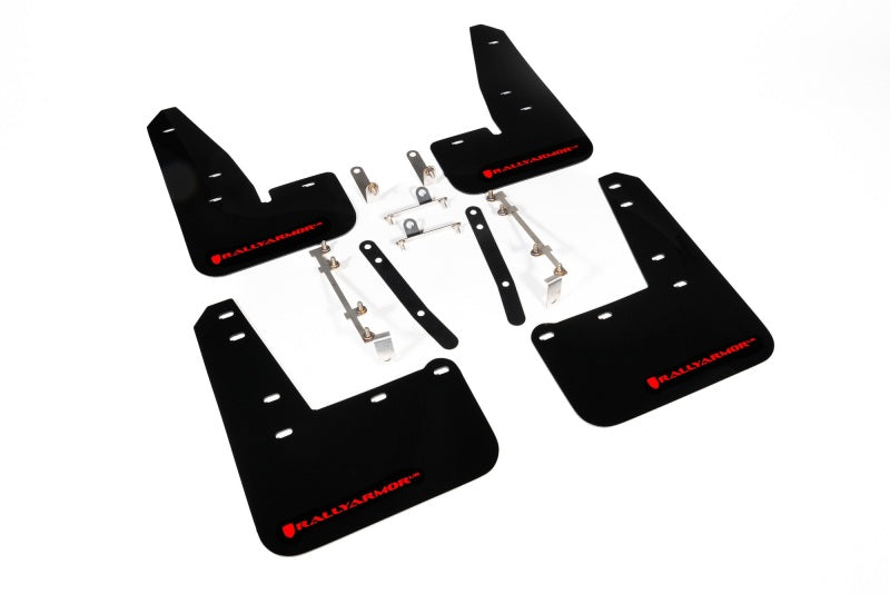 Rally Armor 2023 Toyota GR Corolla Black UR Mud Flap w/ Red Logo MF89-UR-BLK-RD MF89-UR-BLK-RD User 1
