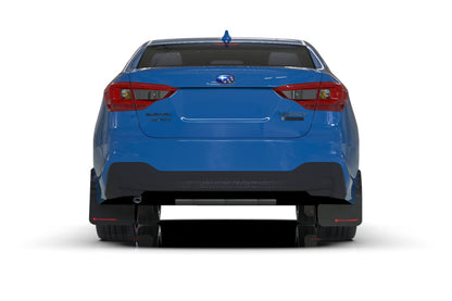 Rally Armor 20+ Subaru Legacy UR Black Mud Flap w/ Blue Logo MF64-UR-BLK/BL MF64-UR-BLK/BL User 1