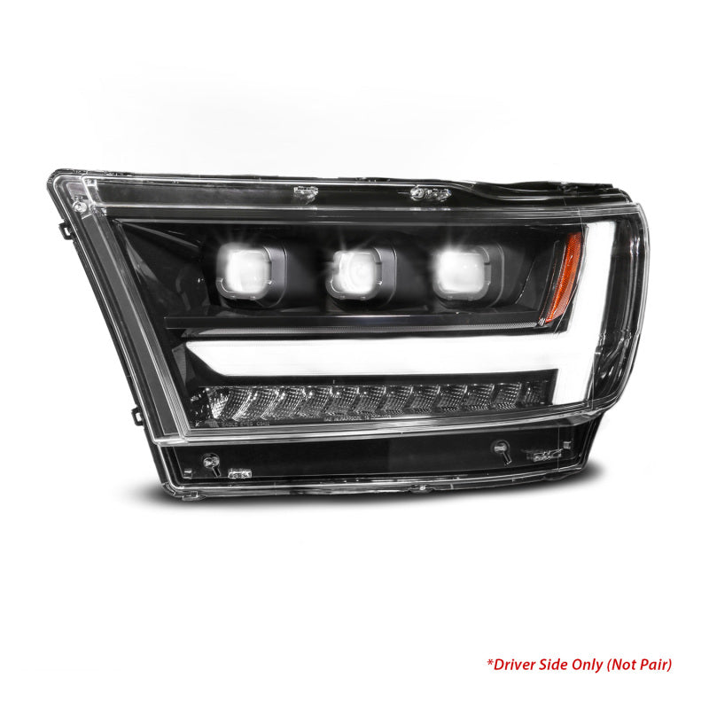 ANZO 19-24 RAM 1500 (New Body/OE Halogen) Full LED Proj Headlights DRL/SeqSig Black - Driver Side 111628A-L 111628A-L User 1