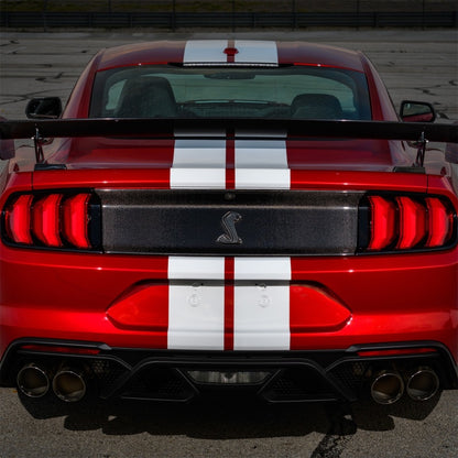 Ford Racing 20-21 Mustang GT500 Deck Lid Trim Panel M-16600-MCF M-16600-MCF Photo - Mounted