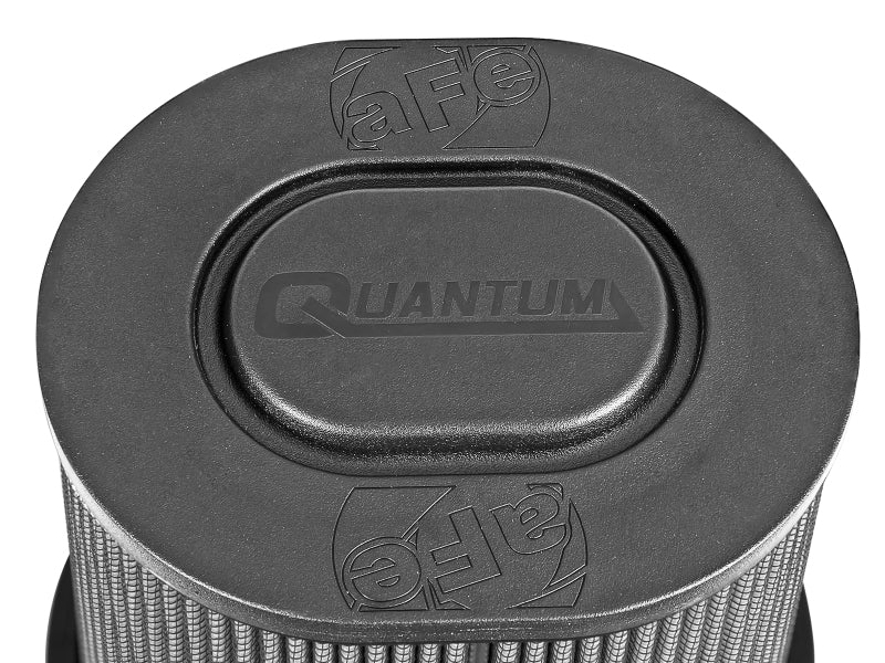 aFe Quantum Intake Air Filter w/Pro Dry S Filter Media 21-90103 Photo - Unmounted