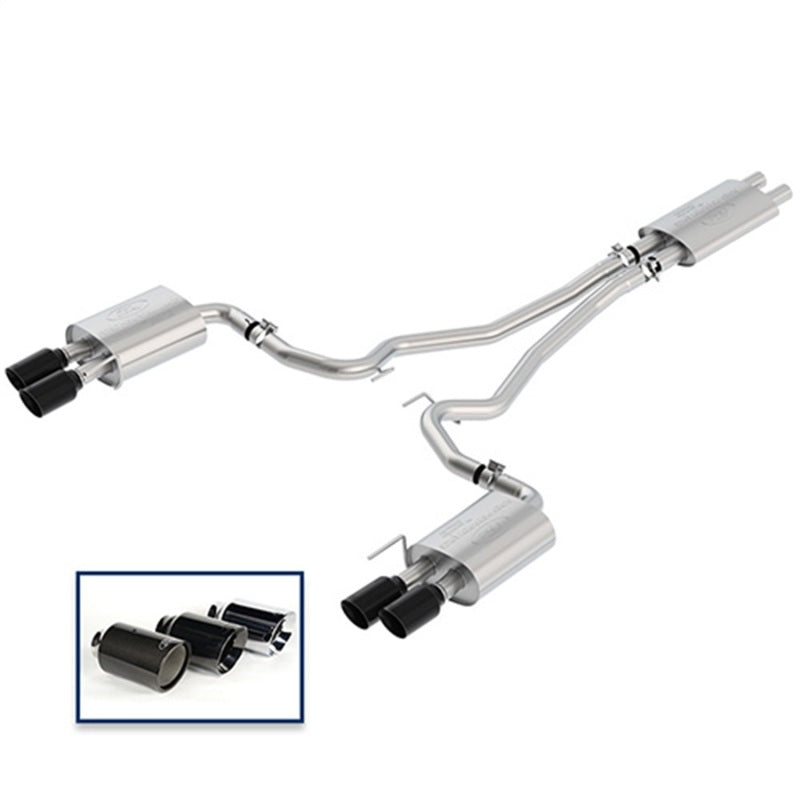 Ford Performance Parts Ford Racing 2018 Mustang Gt 5.0L Cat-Back Touring Exhaust System M-5200-M8TBA Photo - Unmounted