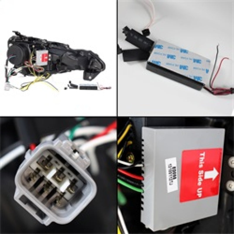 Spyder Scion FRS 12-14 Projector Headlights CCFL Halo DRL LED Black PRO-YD-SFRS12-CCFL-BK 5075383 5075383 Photo - Unmounted