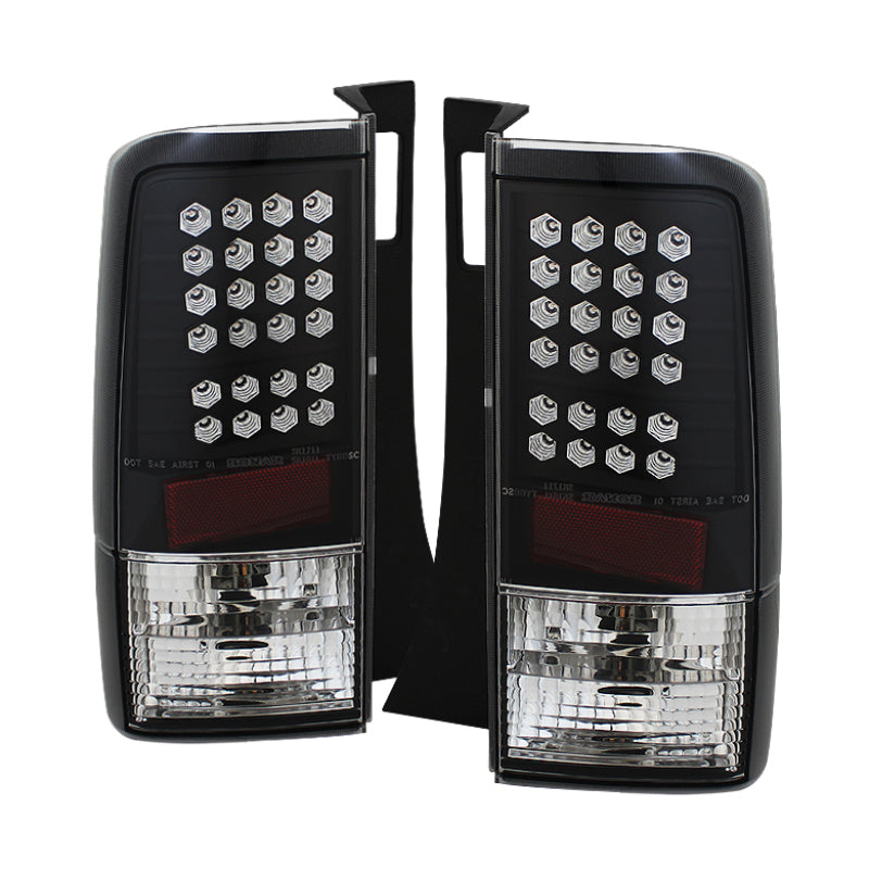 Spyder Scion XB 03-07 LED Tail Lights Black ALT-YD-TSXB03-LED-BK 5007759 5007759 Photo - Primary