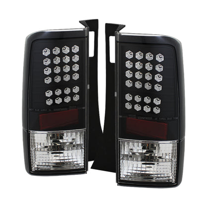 Spyder Scion XB 03-07 LED Tail Lights Black ALT-YD-TSXB03-LED-BK 5007759 5007759 Photo - Primary