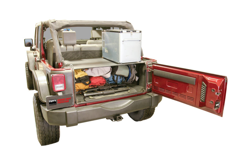 Tuffy Products Tuffy Jk Unlimited Tailgate Enclosure- Blk 0710 Jk 4Dr 310-01 310-01 Photo - Mounted