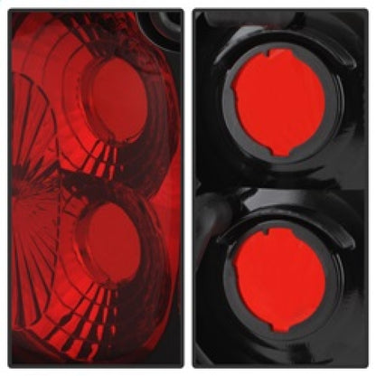Spyder Toyota Tacoma 95-00 Euro Style Tail Lights Black ALT-YD-TT95-BK 5007988 5007988 Photo - Unmounted