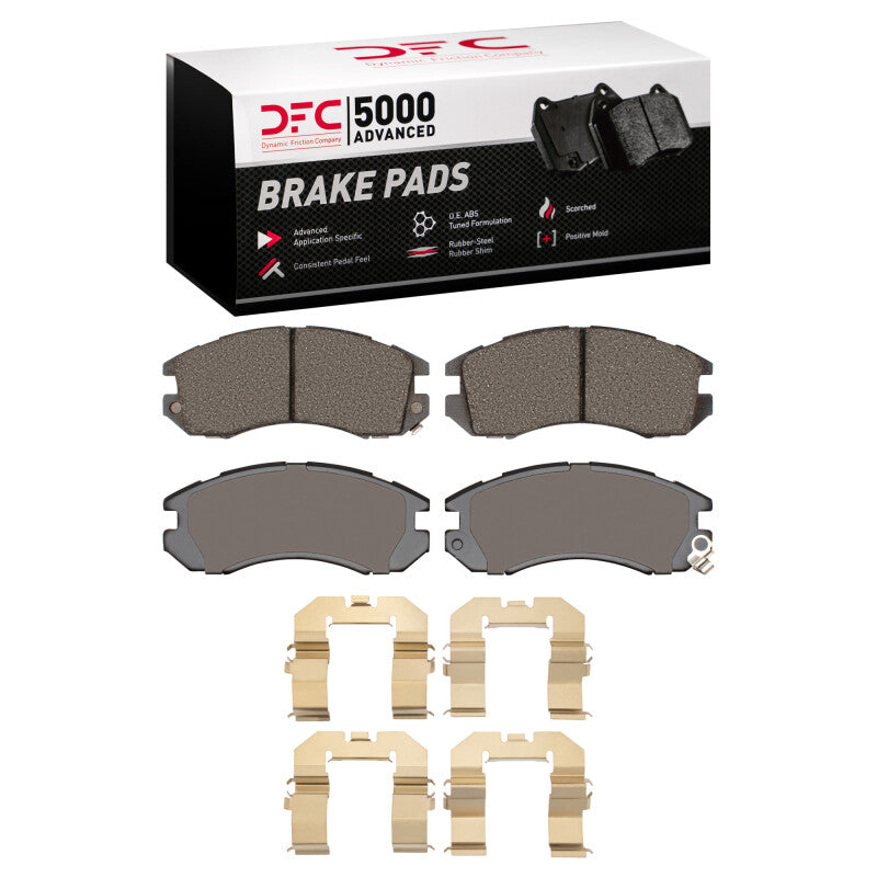 DFC DFC 5000 Advanced Ceramic Brake Pads Brakes, Rotors & Pads Brake Pads - OE main image