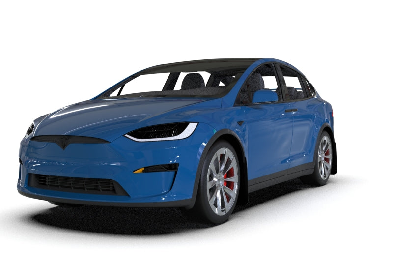 Rally Armor 2022 Tesla Model X Black UR Mud Flap w/ Blue Logo MF102-UR-BLK/BL MF102-UR-BLK/BL User 1