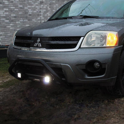 Westin Safari Light Bar Universal (11.5in mounting depth) - Black 30-0015 30-0015 Photo - Mounted