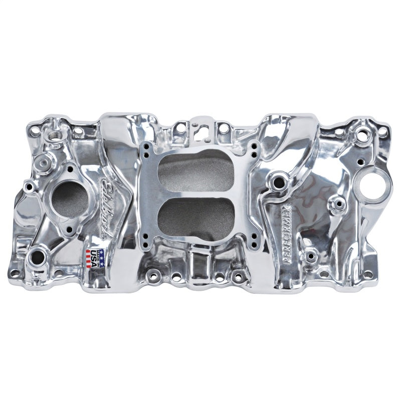 Edelbrock Performer 87-95 Polished Manifold 21041 Photo - Primary