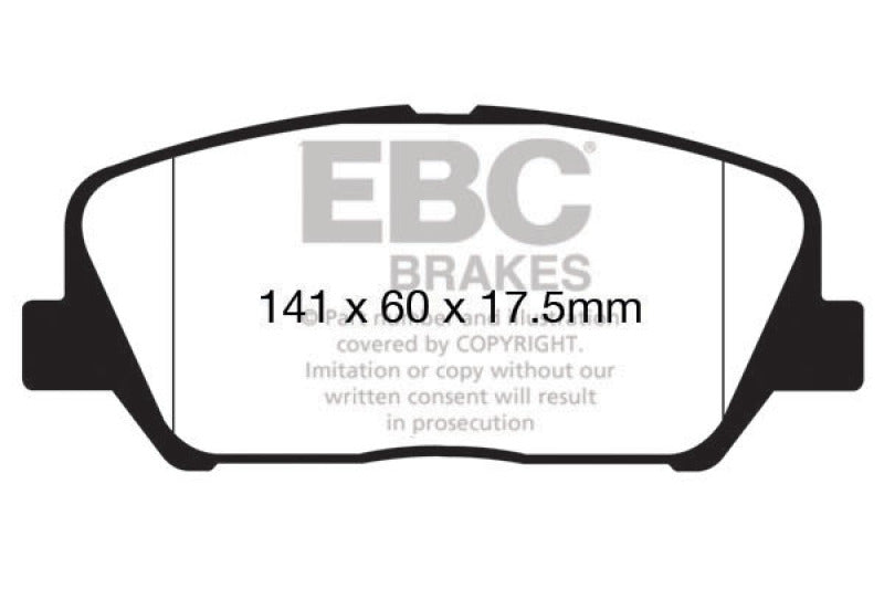 EBC Disc Brake Pad Set DP22172 Photo - Primary