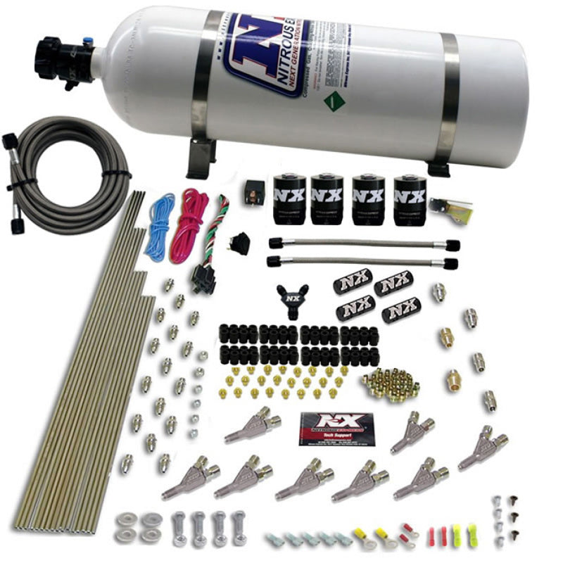 Nitrous Express STD Nozzle Nitrous Kit w/12lb Composite Bottle 80018-15 80018-15 Photo - Primary