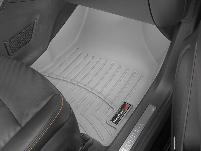 WeatherTech WT FloorLiner - Front - Grey Floor Mats Floor Mats - Rubber main image