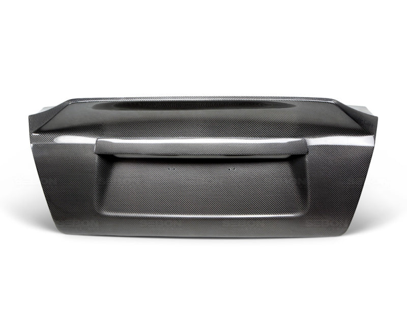 Seibon Carbon Fiber Trunk Lid For 2008-2014 Subaru WRX/STi 4DR TL0809SBIMP4D-C Photo - Primary