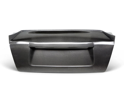 Seibon Carbon Fiber Trunk Lid For 2008-2014 Subaru WRX/STi 4DR TL0809SBIMP4D-C Photo - Primary