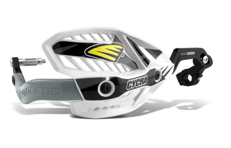 Cycra CRM Ultra 7/8 in. Clamp w/White Shields/Black Covers 1CYC-7407-12X 1CYC-7407-12X Photo - Primary