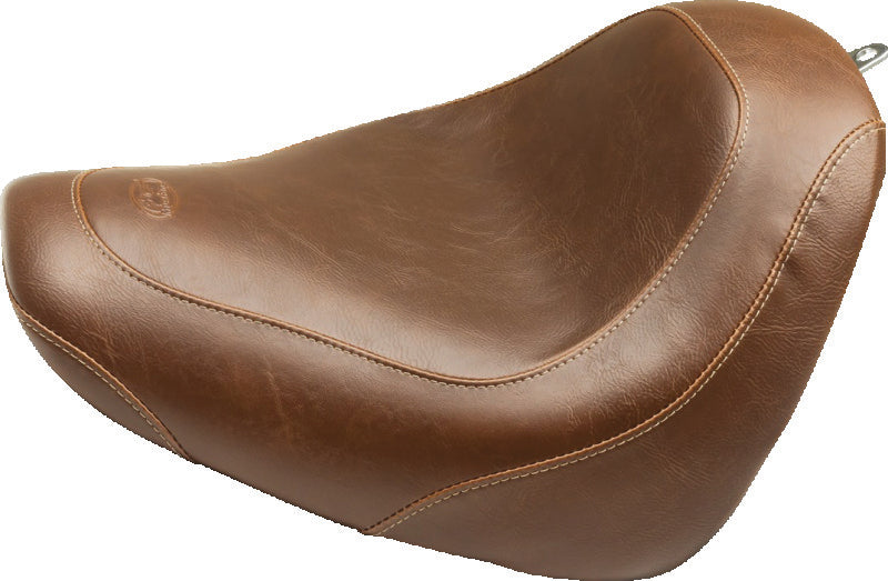 Mustang Motorcycle Mustang 18-21 Harley Fat Bob Wide Tripper Solo Seat - Brown 83011 83011 Photo - Primary