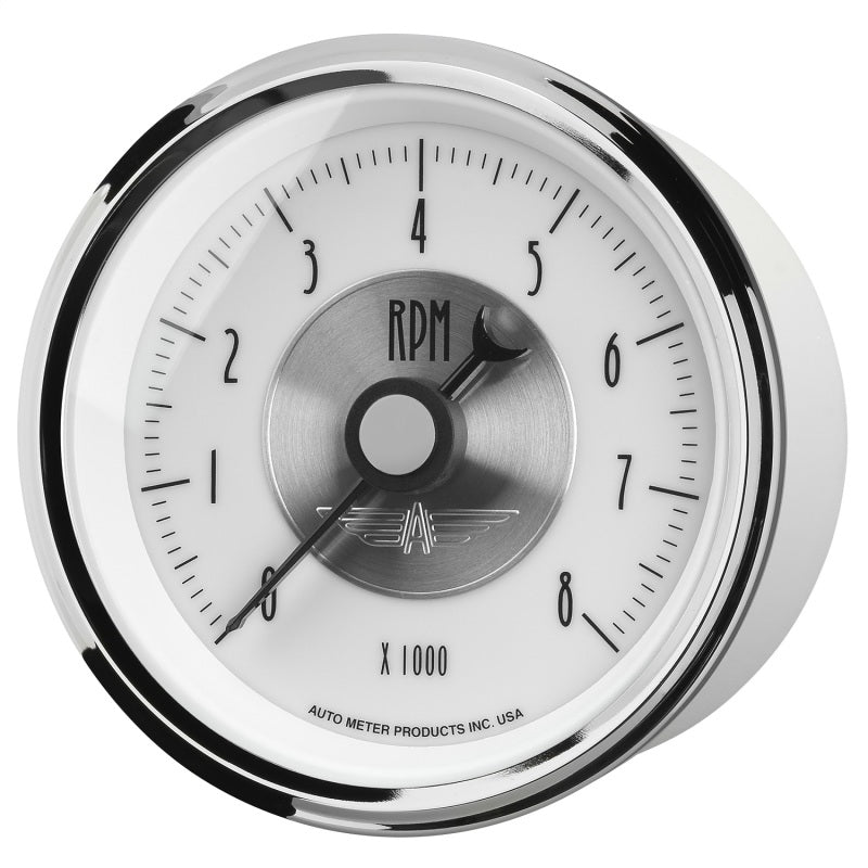 Autometer 3-3/8" In-Dash Tachometer, 0-8,000 RPM, Prestige Pearl 2098 User 2