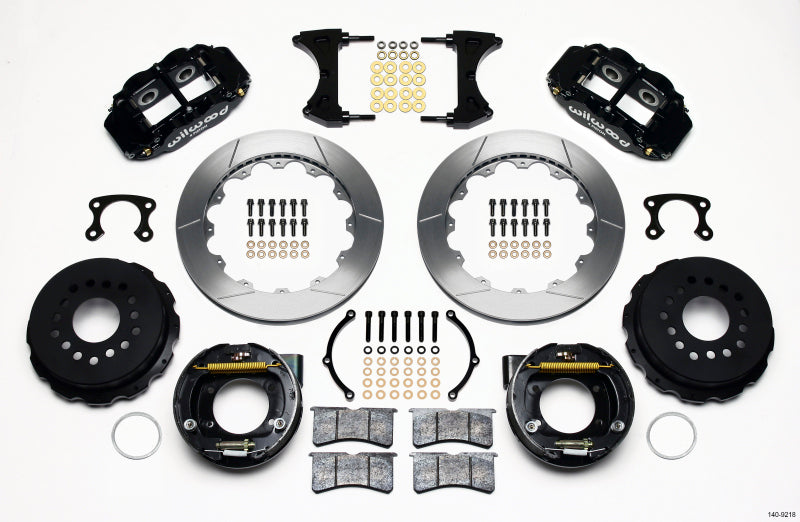 Wilwood FNSL4R Rear P-Brk Kit 12.88" Big Ford  2.36" Offset 140-9218 Photo - Primary