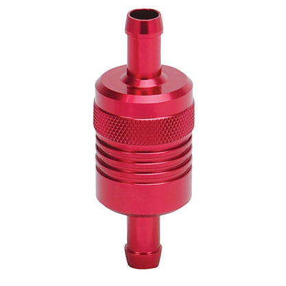 Russell Performance Red Street Fuel Filter (3in Length 1-1/8in diameter 3/8in inlet/outlet) 645130 645130 Photo - Primary