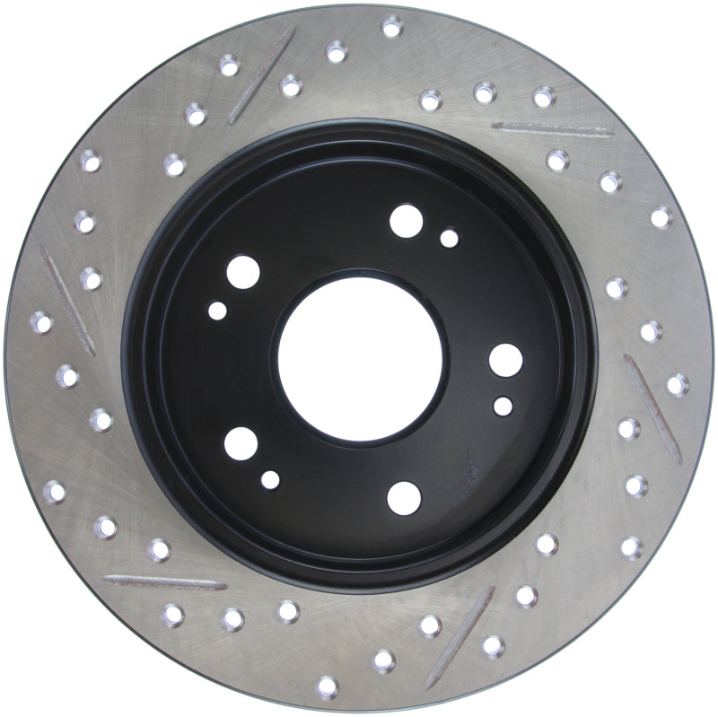 StopTech Sport Drilled/Slotted Brake Rotor; Rear Left 127.40040L User 2