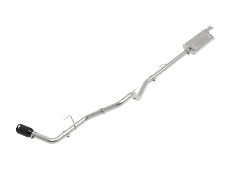 aFe Apollo GT Series 2.5in 409SS 20-21 Jeep Gladiator (JT) V6-3.6L - Black Tip 49-48089-B 49-48089-B Photo - Primary