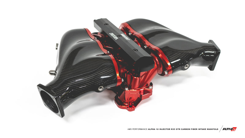 AMS Performance 2009+ Nissan GT-R Alpha Alum/Cast Intake Plenum Parts Kit (Excl Center/Bell Horns) ALP.07.08.0101-14 ALP.07.08.0101-14 Photo - Primary