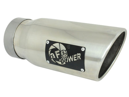 aFe Gemini XV 3in 304 SS Cat-Back Exhaust 19-21 Ram 1500 V8 5.7L Hemi w/ Polish Tips 49-32081-P 49-32081-P Photo - Close Up
