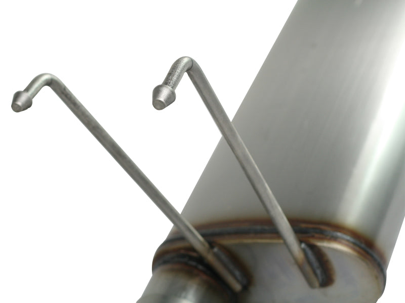 aFe MACHForce XP Cat-Back Exhaust 3in SS w/ Black Tip 09-12 Dodge Ram 1500 V8 5.7L 49-42031-B 49-42031-B Photo - Unmounted