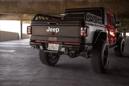 DV8 Offroad 20-23 Jeep Gladiator JT MTO Series Rear Bumper RBGL-06 RBGL-06 Photo - Unmounted