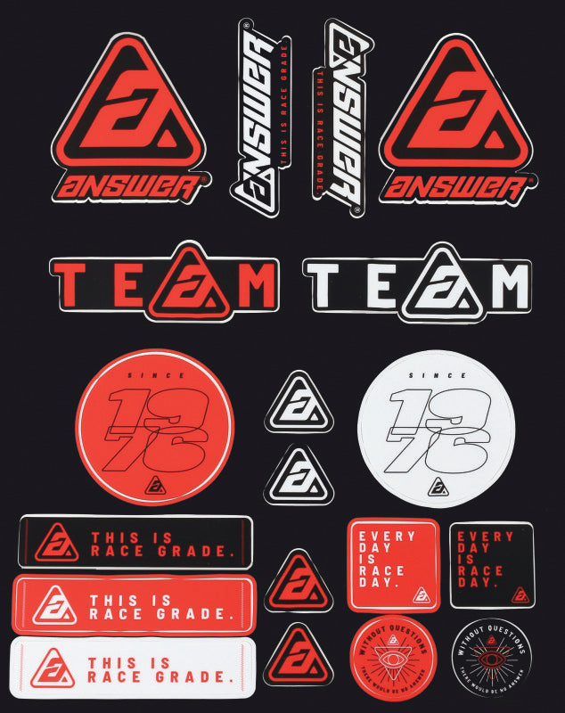 Answer Answer Logo Sticker Sheet 446349 446349 Photo - Primary