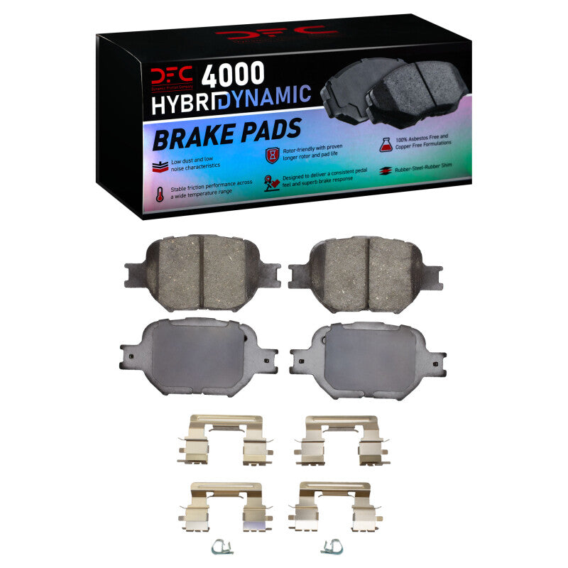 DFC DFC 4000 HybriDynamic Brake Pads Brakes, Rotors & Pads Brake Pads - OE main image