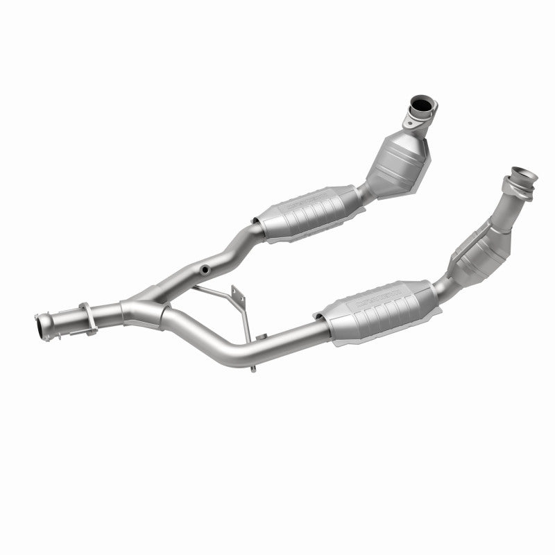 MagnaFlow Ford Mustang HM Grade Federal / EPA Compliant Direct-Fit Catalytic Converter 93344 360 Degree Image Set