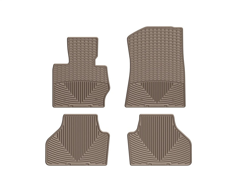 WeatherTech WT Rubber Mats - Front - Tan Floor Mats Floor Mats - Rubber main image