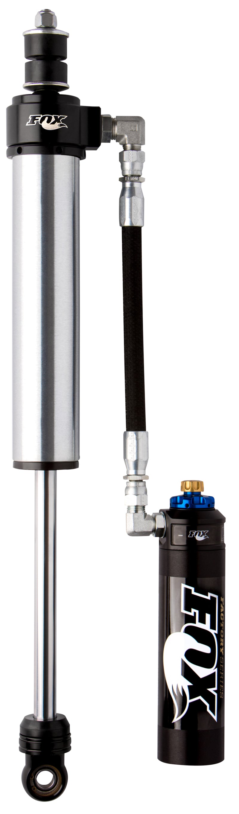 FOX 05+ Ford SD 2.5 Factory Series 10in. Remote Res. Front Shock Set w/DSC Adjuster / 4-6in. Lift 883-26-013 883-26-013 Photo - Primary
