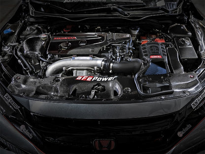 aFe Takeda Momentum GT Pro 5R Cold Air Intake System for Honda Civic TM-1025B-R Photo - Mounted