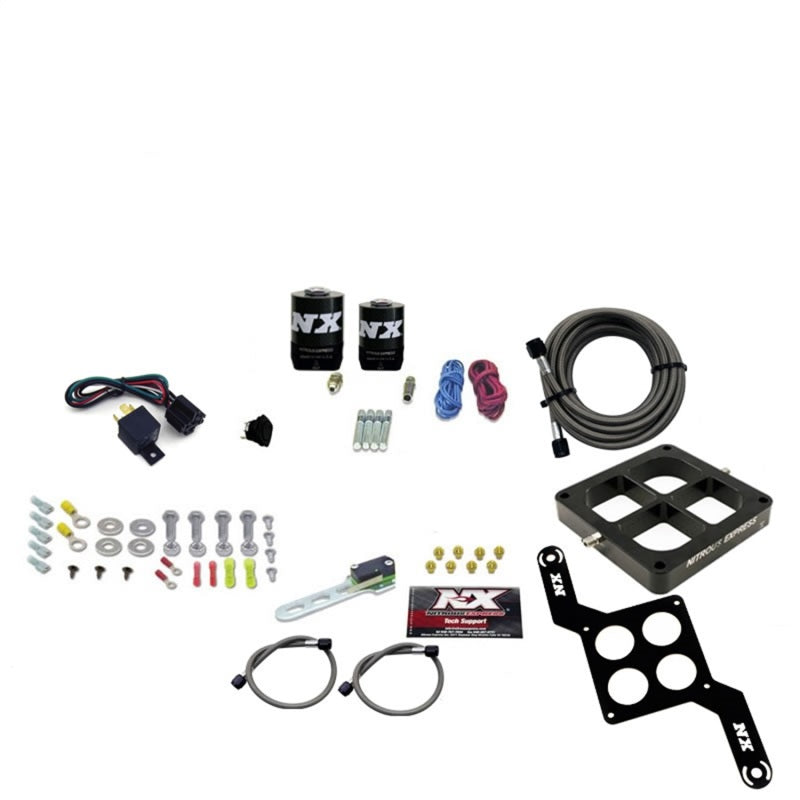 Nitrous Express Dominator Single Entry Billet Crossbar RNC Nitrous Kit (250-750HP) w/o Bottle 63870-00 63870-00 Photo - Primary
