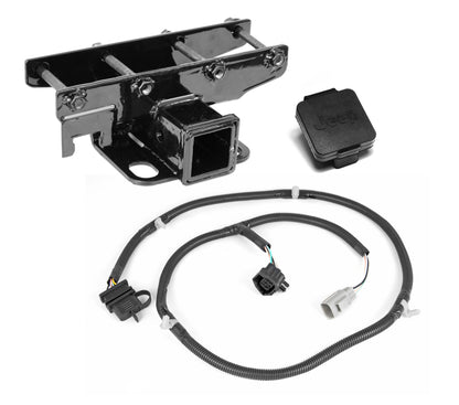 Rugged Ridge Trailer Hitch Kit,Jeep Logo;07-18 Jeep Wrangler JK 11580.52 Photo - Primary