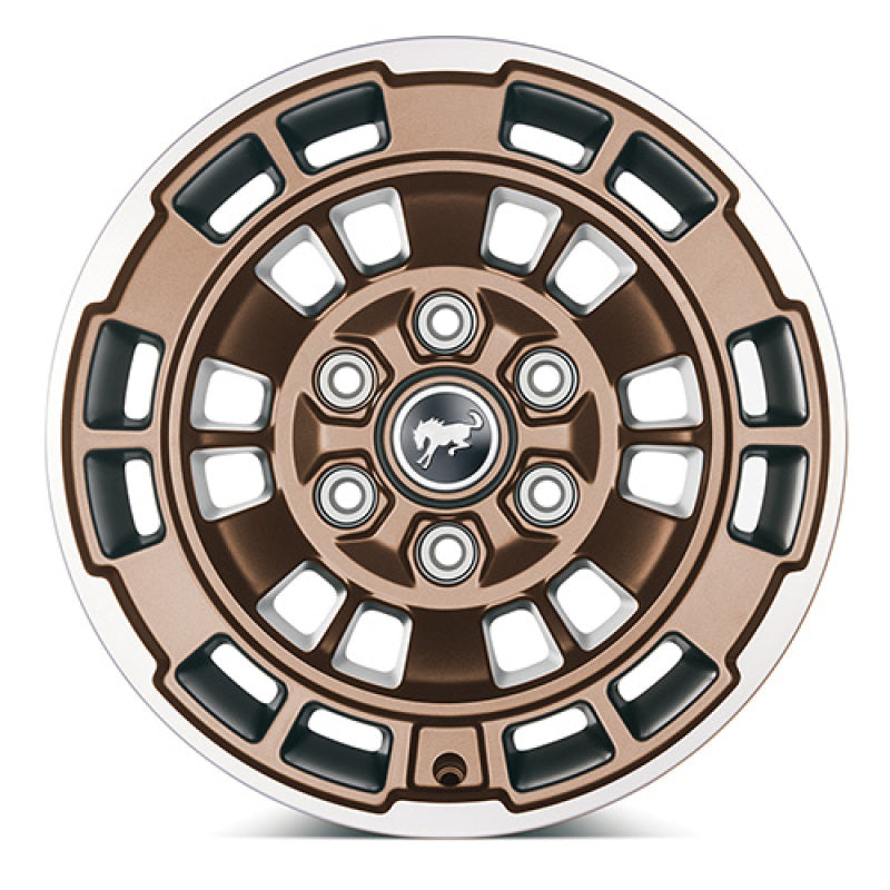 Ford Racing Bronco 17x8.5in Single Wheel - Sinister Bronze M-1007-P1785BRN M-1007-P1785BRN User 1