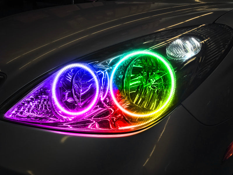 ORACLE Lighting Oracle Lexus ES 300 02-04 Halo Kit - ColorSHIFT w/ Simple Controller 1343-504 1343-504 Photo - Mounted