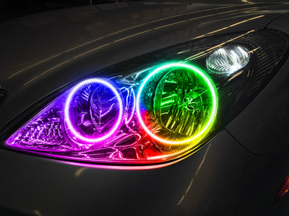 ORACLE Lighting Oracle Lexus ES 300 02-04 Halo Kit - ColorSHIFT w/ Simple Controller 1343-504 1343-504 Photo - Mounted