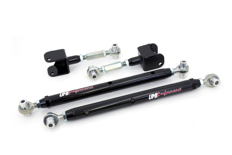 UMI Performance 68-72 GM A-Body Double Adjustable Upper & Lower Rear Control Arms 402717-B 402717-B Photo - Primary