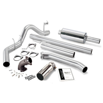 Banks Power 98-02 Dodge 5.9L Std Cab Monster Exh w/ Power Elbow - SS Single Exh 48637 Photo - Primary
