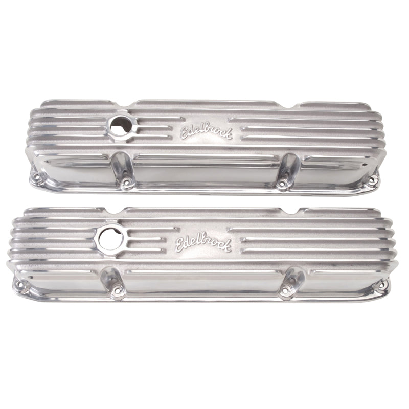 Edelbrock Valve Cover, Classic Series, Chrysler, 383/440 CID V8, Polshed 4192 Photo - Primary