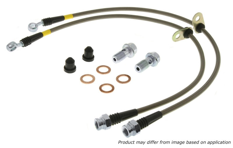 StopTech 02-05 Chevy Trailblazer Stainless Steel Front Brake Lines 950.62019 950.62019 Photo - Primary