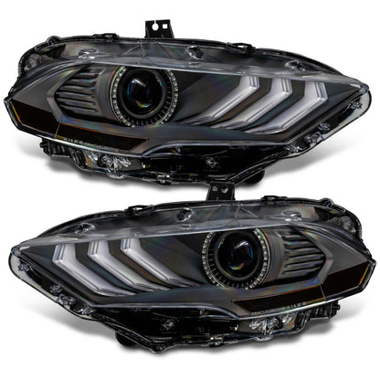 ORACLE Lighting 18-23 Ford Mustang Dynamic ColorSHIFT LED Headlights - Black Series 8204-332 8204-332 Photo - out of package